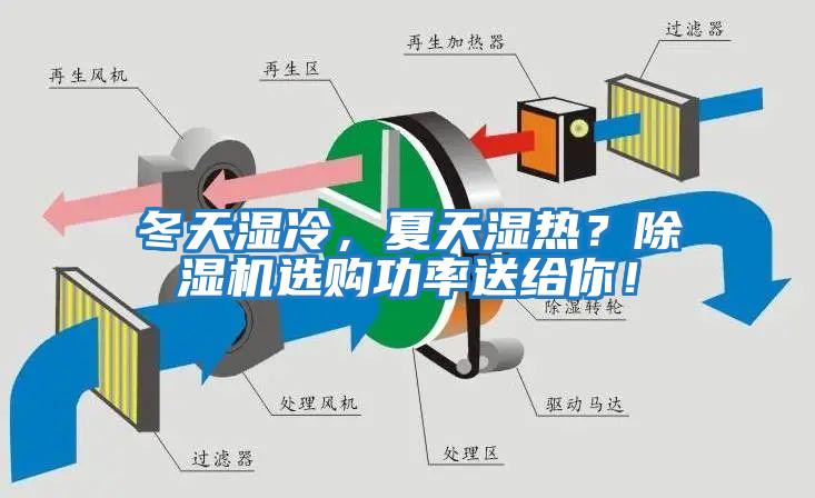 冬天濕冷，夏天濕熱？除濕機選購功率送給你！