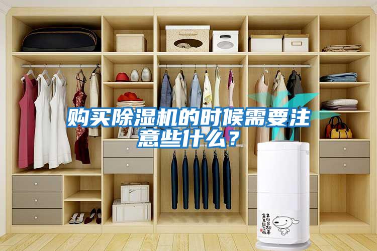 購買除濕機(jī)的時候需要注意些什么？