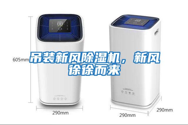 吊裝新風(fēng)除濕機(jī)，新風(fēng)徐徐而來