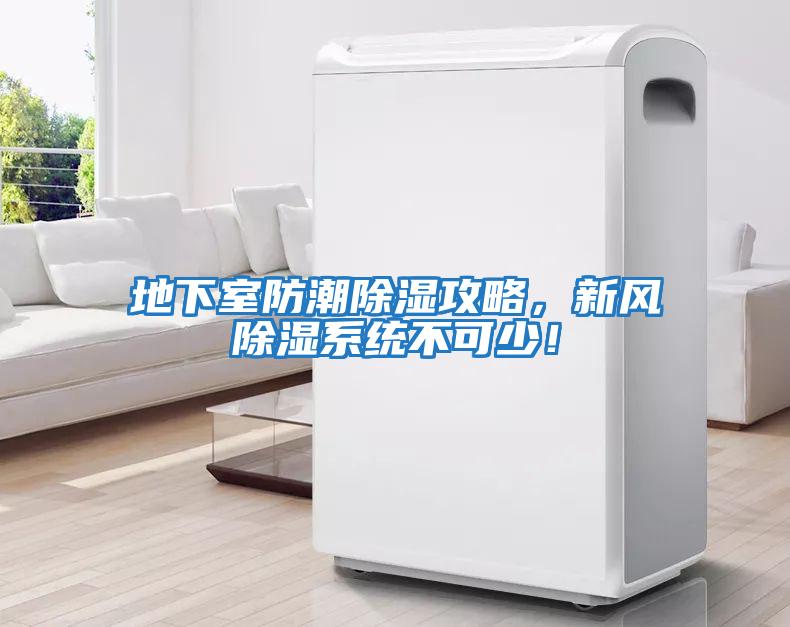 地下室防潮除濕攻略,新風除濕系統(tǒng)不可少!