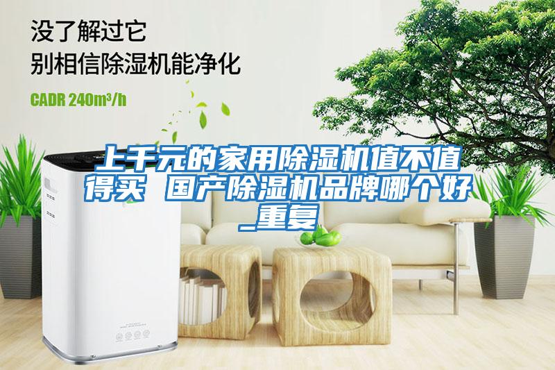 上千元的家用除濕機(jī)值不值得買(mǎi) 國(guó)產(chǎn)除濕機(jī)品牌哪個(gè)好_重復(fù)