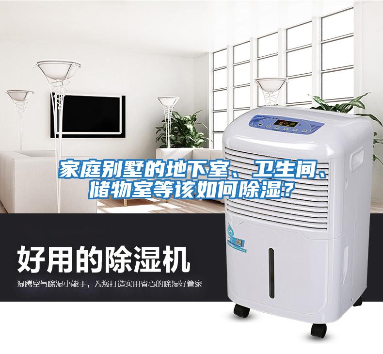 家庭別墅的地下室、衛(wèi)生間、儲物室等該如何除濕？