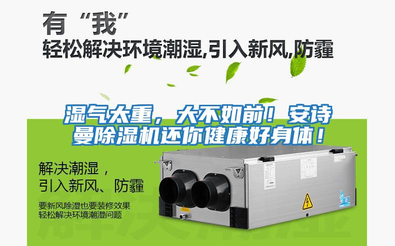 濕氣太重，大不如前！安詩曼除濕機還你健康好身體！
