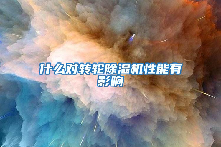 什么對轉(zhuǎn)輪除濕機性能有影響