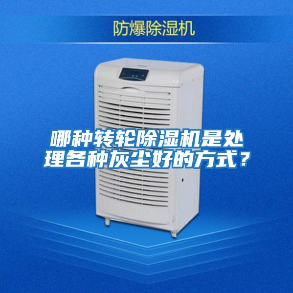 哪種轉(zhuǎn)輪除濕機(jī)是處理各種灰塵好的方式？