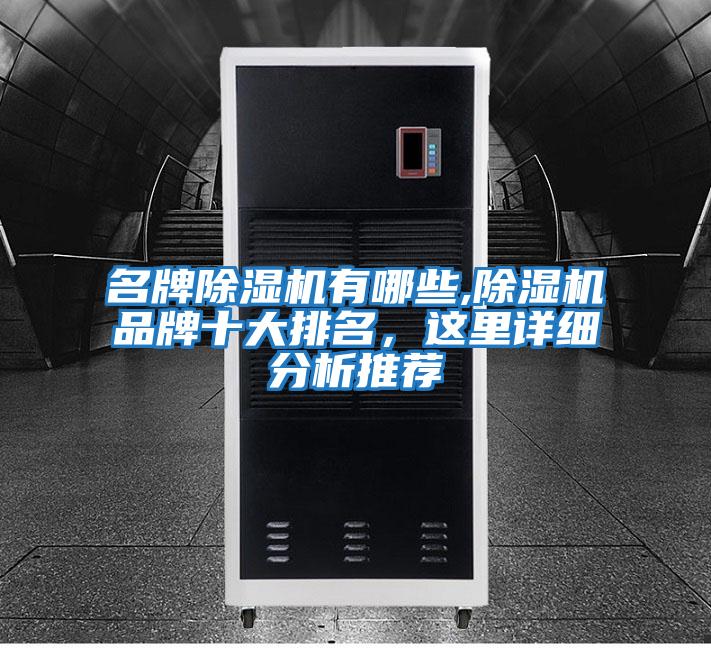 名牌除濕機有哪些,除濕機品牌十大排名，這里詳細(xì)分析推薦