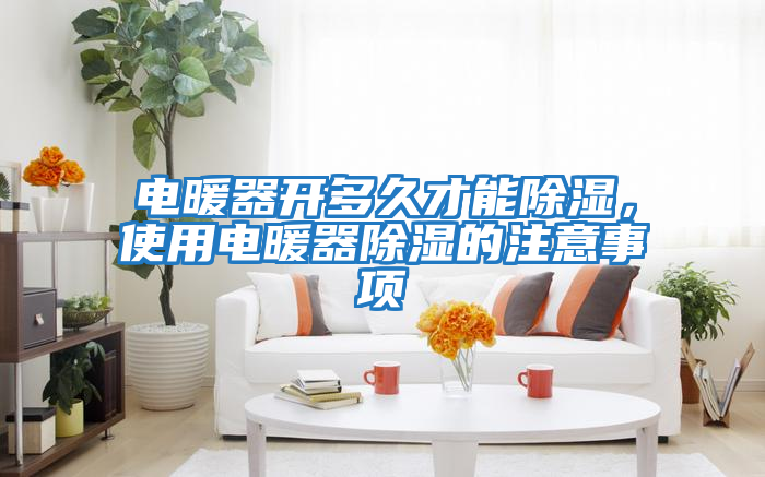 電暖器開多久才能除濕，使用電暖器除濕的注意事項