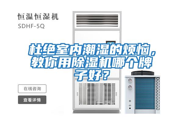 杜絕室內潮濕的煩惱，教你用除濕機哪個牌子好？