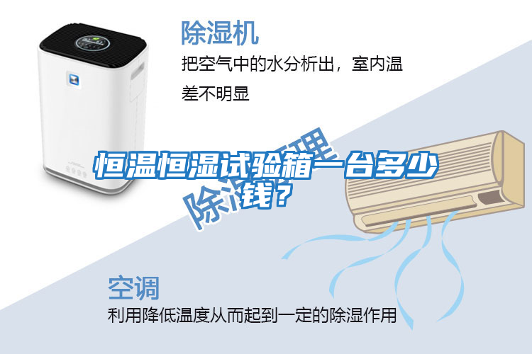 恒溫恒濕試驗箱一臺多少錢？