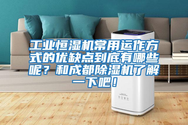 工業恒濕機常用運作方式的優缺點到底有哪些呢？和成都除濕機了解一下吧！