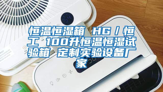 恒溫恒濕箱 HG／恒工 100升恒溫恒濕試驗箱 定制實驗設(shè)備廠家