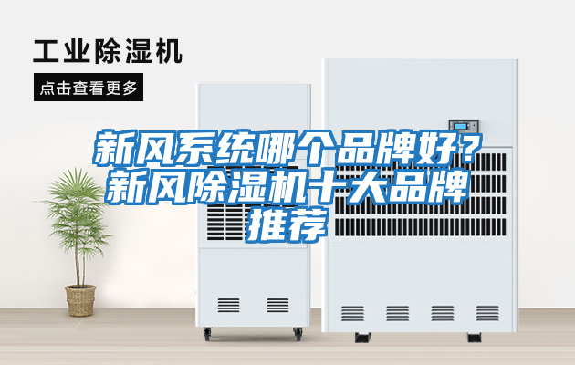 新風系統哪個品牌好？新風除濕機十大品牌推薦