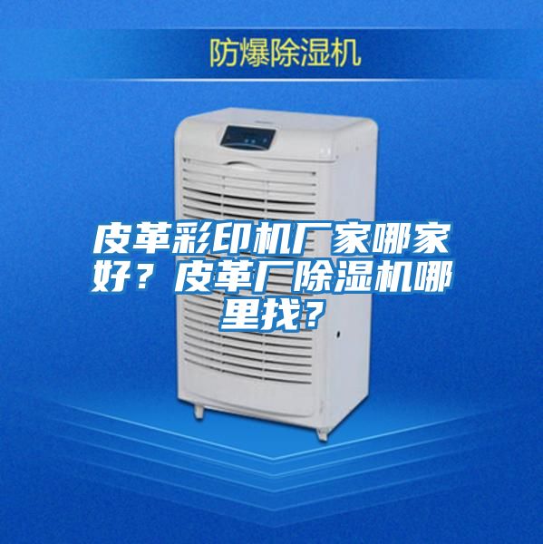 皮革彩印機廠家哪家好？皮革廠除濕機哪里找？