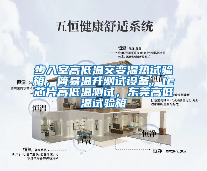 步入室高低溫交變濕熱試驗(yàn)箱，簡(jiǎn)易溫升測(cè)試設(shè)備，ic芯片高低溫測(cè)試，東莞高低溫試驗(yàn)箱