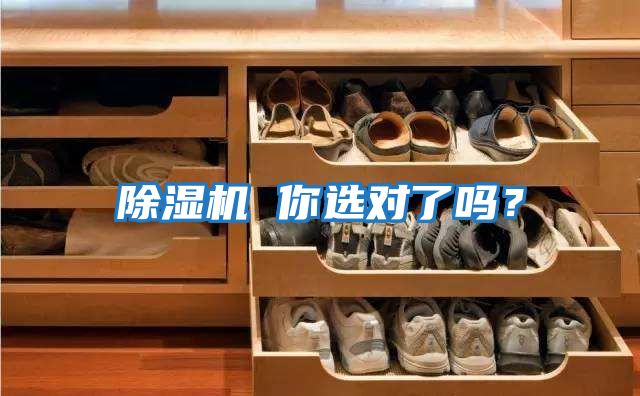 除濕機(jī) 你選對了嗎？